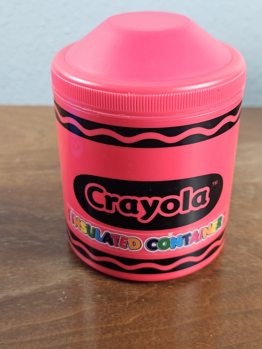 Crayola Thermos Storage Containers Set of 3 Red Green Blue with Screw on Lid - Picture 7 of 14